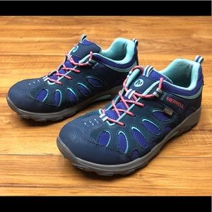 Merrell Kids' Chameleon Low Lace WTRPF Sneaker 5M